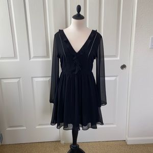 NEW WITH TAG #6 EXPRESS BLACK SHORT DRESS
